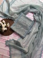 Aqua Blue Zareekh 2pc