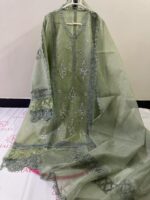 Aqua Green Zareekh 2pc - Image 3