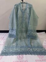 Aqua Blue Zareekh 2pc - Image 2