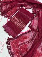 Mehrunisa – 3 Piece Luxury Pret - Image 24